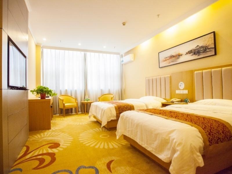 GreenTree Inn Jiangsu Yancheng Dongtai Huiyang Road Guofu Business Hotel Bagian luar foto